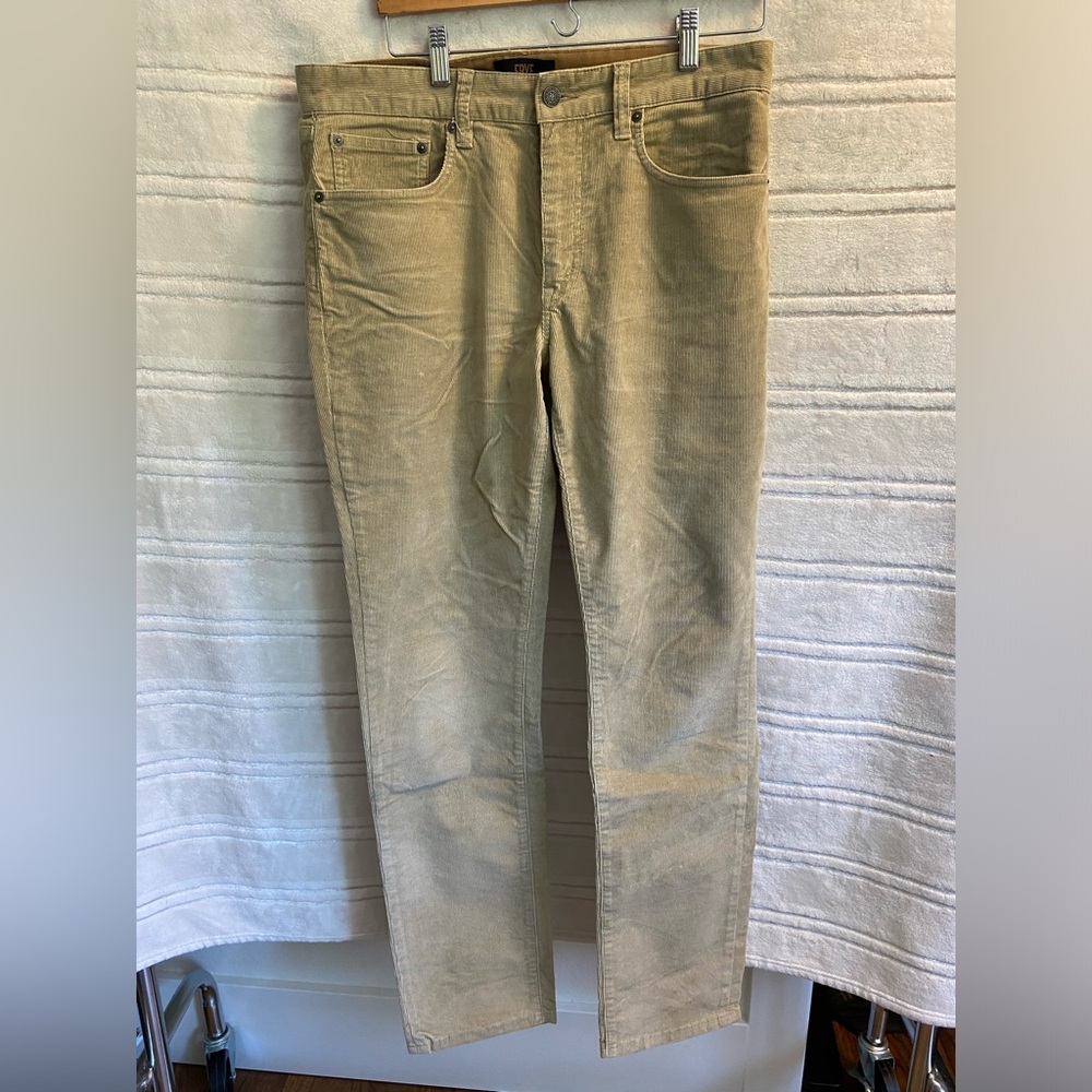 Frye Tan Corduroys - size 32, fine wale